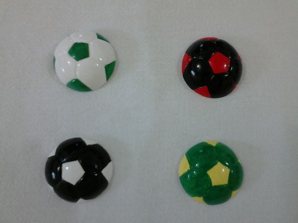 bola de futebol. cada